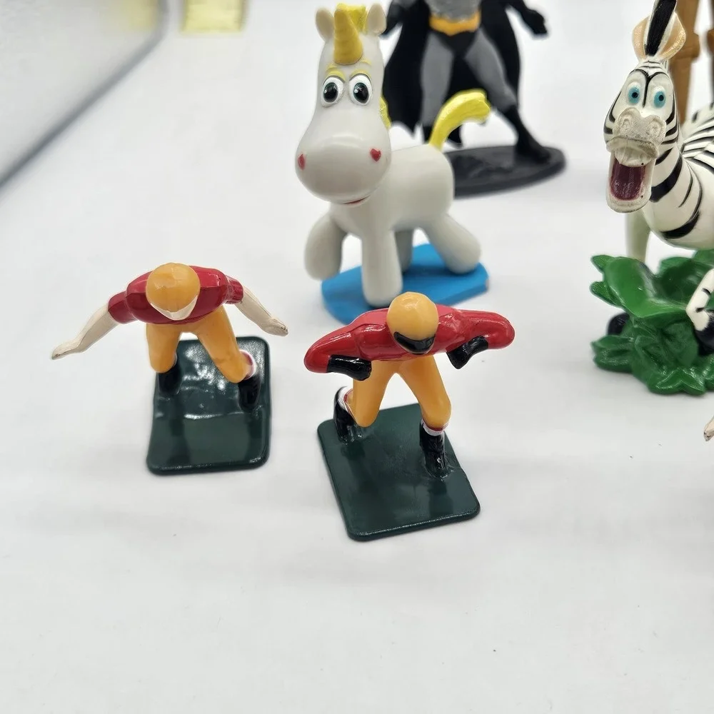 Mixed Lot of 10  PVC/ Cake Topper Figures - Star Wars, DC Comics, Disney